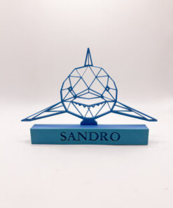 Geometric Shark Display